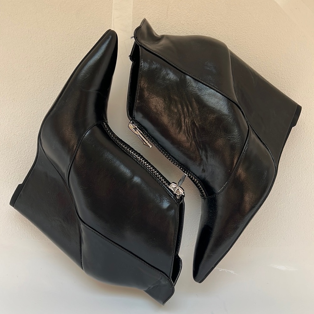 Zara Wedge Booties